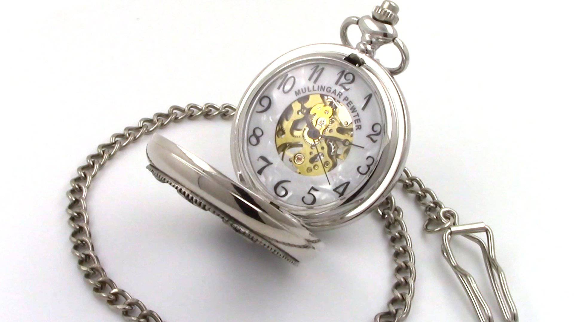 Mechanical Pocket Watch with Kells Design
