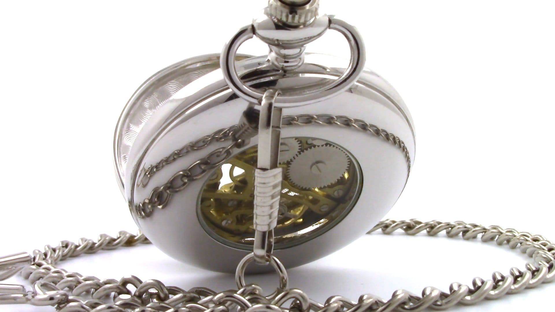 Mechanical Pocket Watch with Kells Design