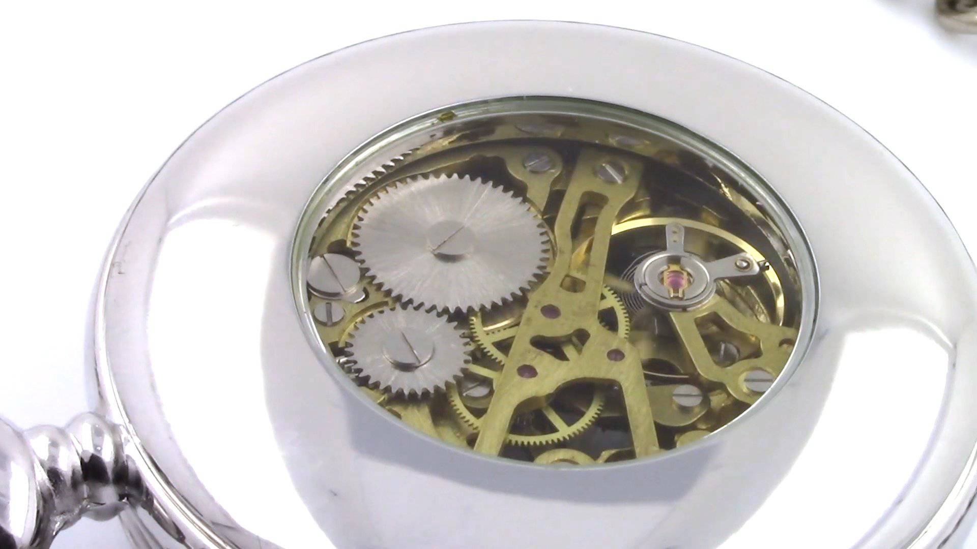 Mechanical Pocket Watch with Kells Design