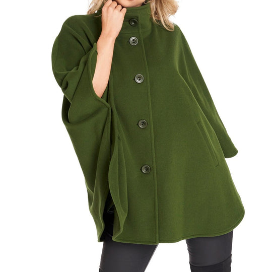 Short Cape with Pockets