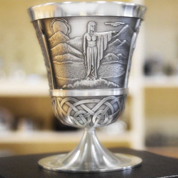 Mullingar Pewter Mythical Ireland Beaker - Queen Maeve