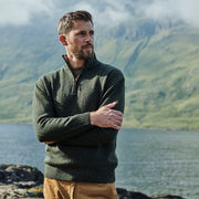 Belleek Troyer Mens Green Sweater