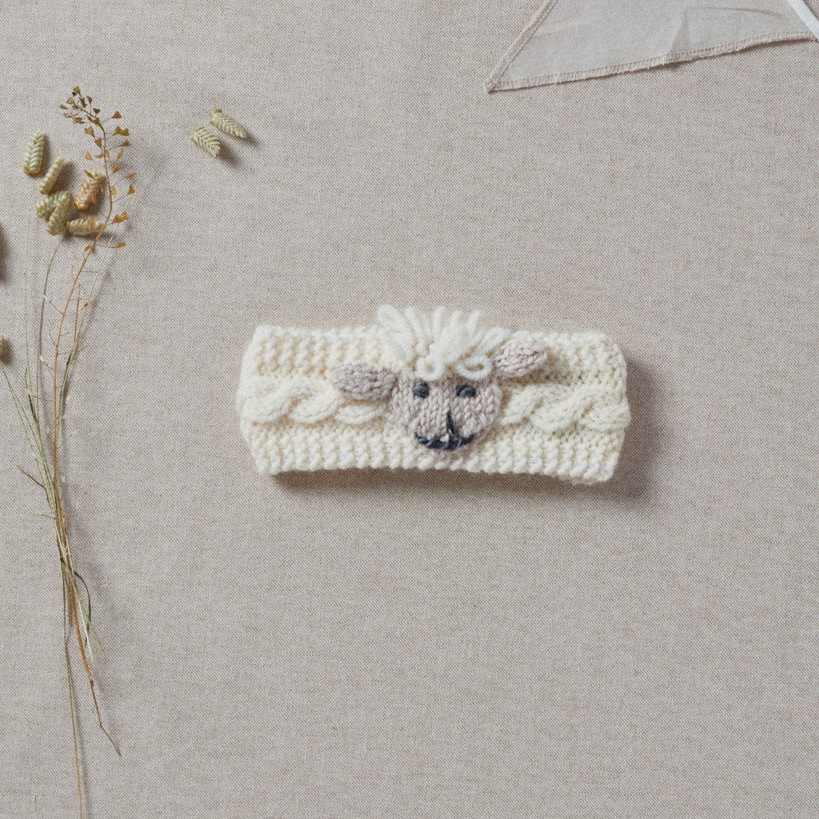 Shepley Baby Aran Wool Headband