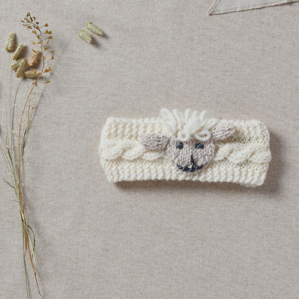 Shepley Baby Aran Wool Headband