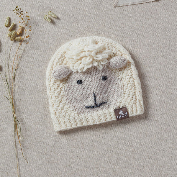 Shepley Baby Aran Wool Hat