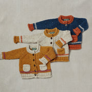 Réalta Baby Roll Neck Cardigan- Starbright