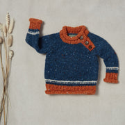Gealach Baby Roll Neck Crew - Twinkle