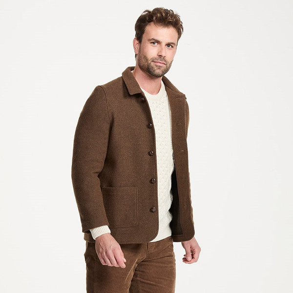 Mens Brown Tweed Jacket