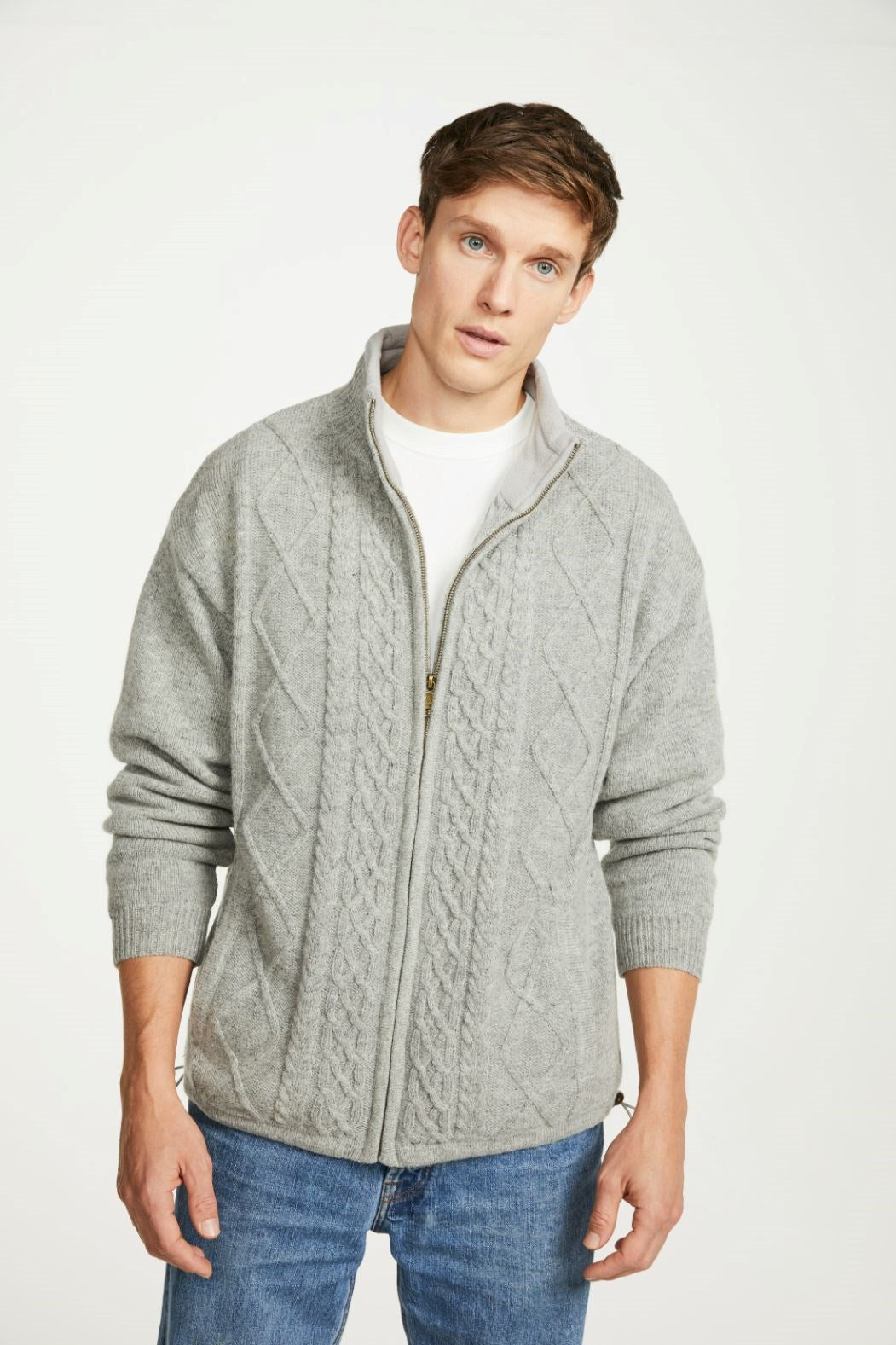 Farmleigh Lined Wool Mens Cardigan