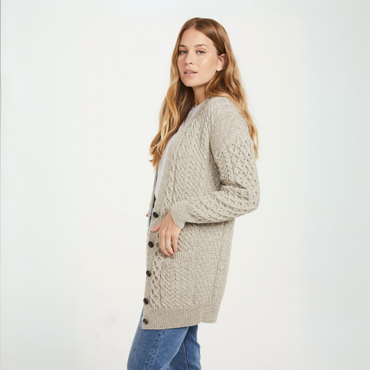 Sinéad Supersoft Aran Cardigan