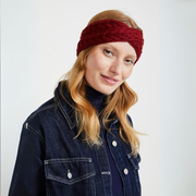 Tonroe Aran Crossover Red Headband