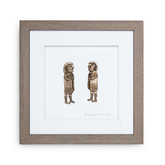 Wild Goose People Destined to Meet… framed Wall Plaque