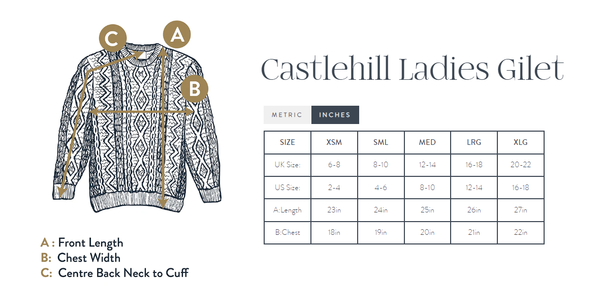 Castlehill Ladies Gilet with Fleece Collar