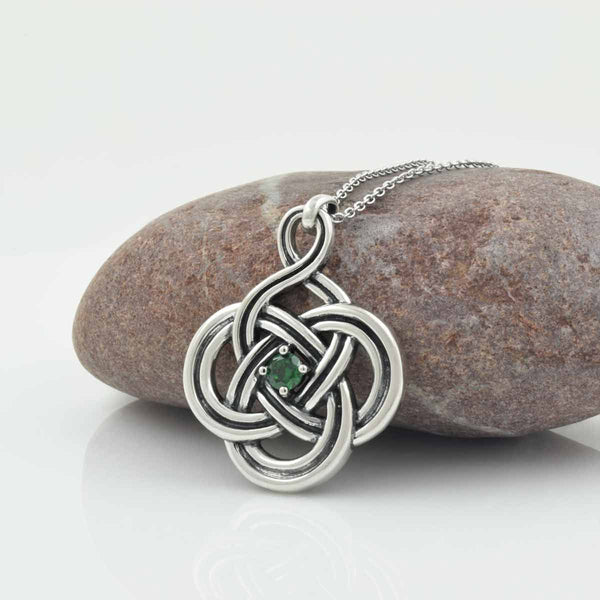 Sterling Silver Celtic Knot Necklace