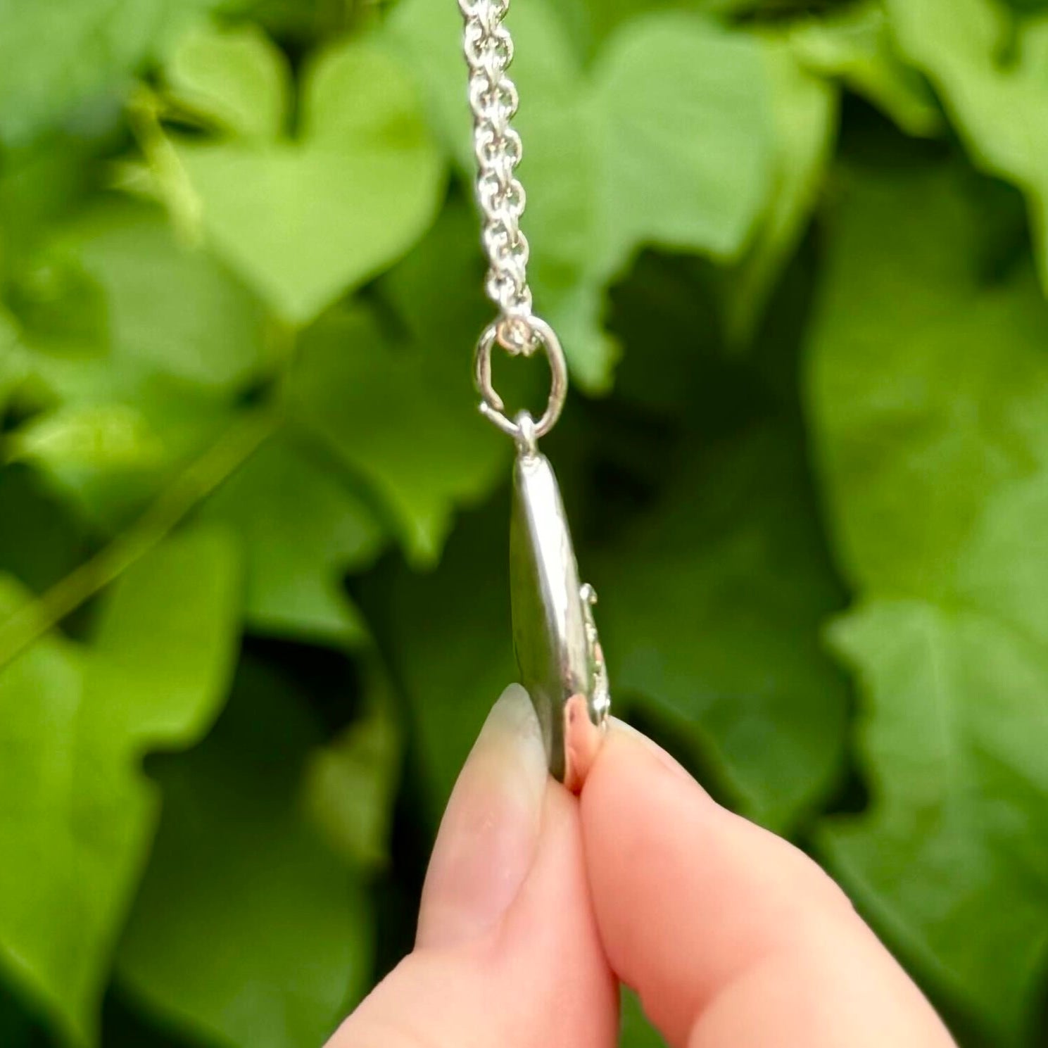 Connemara Marble Necklace Silver Plated