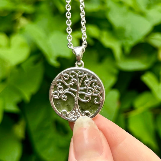 Tree Of Life Connemara Marble Pendant