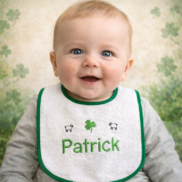 Home / Embroidered / Personalized Bib Wee One