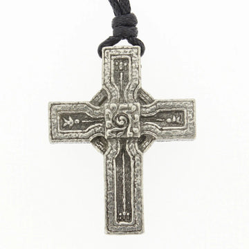 Celtic High Cross Choker made from Irish Pewter