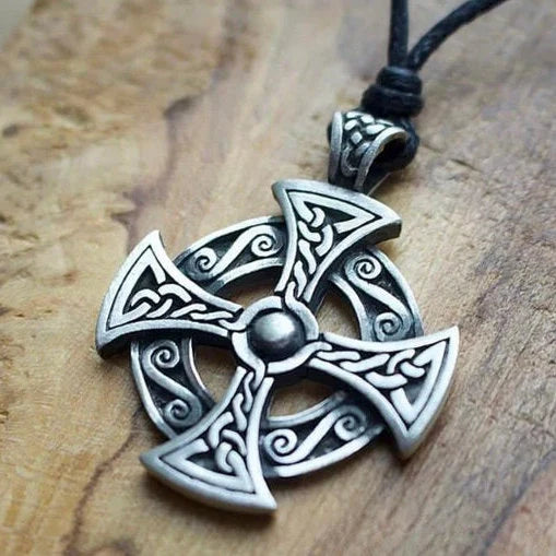 Druids Celtic Cross Necklace