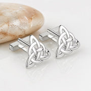 Sterling Silver Celtic Knot Cufflinks