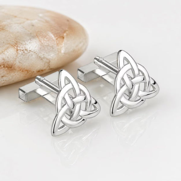 Sterling Silver Celtic Knot Cufflinks