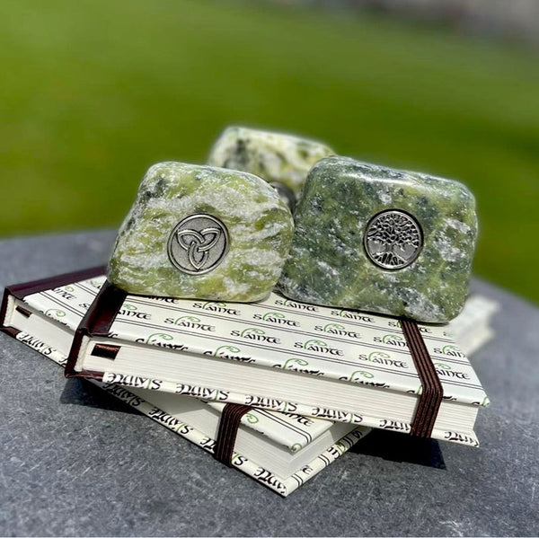 Connemara Marble Paperweights Set of 3
