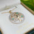 14K Gold Diamond and Emerald Tree of Life Pendant