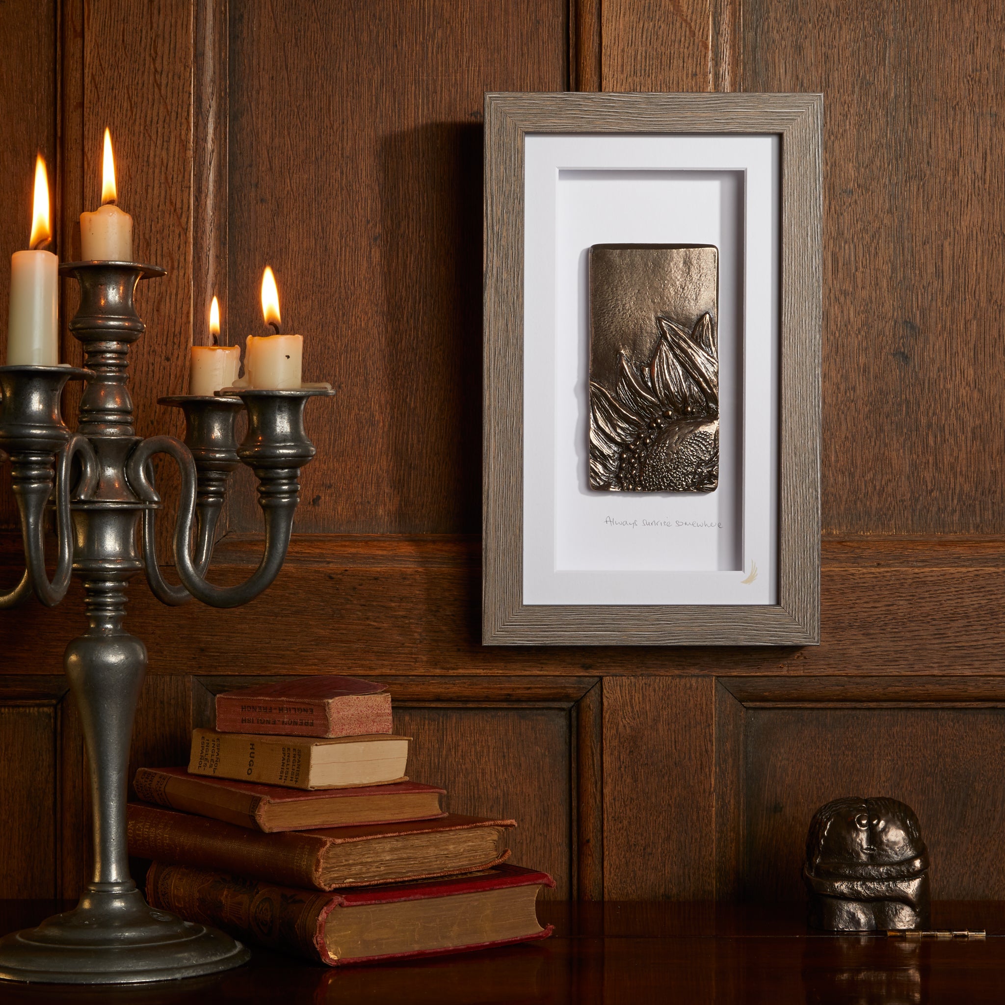 Always sunrise somewhere Framed Wall Plaque