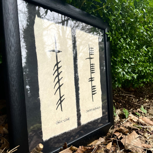 Ogham Timeless Words – Love & Happiness