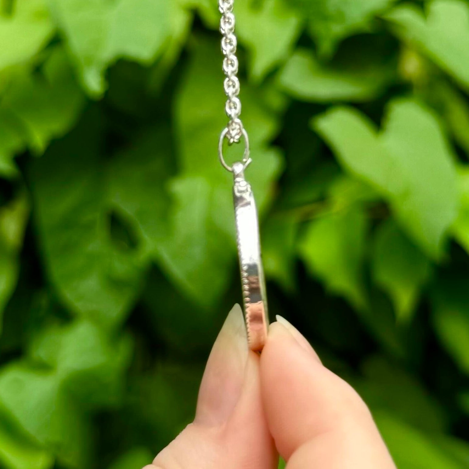 Shamrock Connemara Marble Pendant