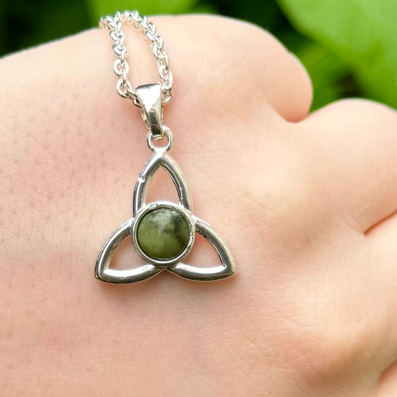 Connemara Marble Trinity Pendant