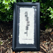 Ogham 'Dílseacht' (Loyalty)