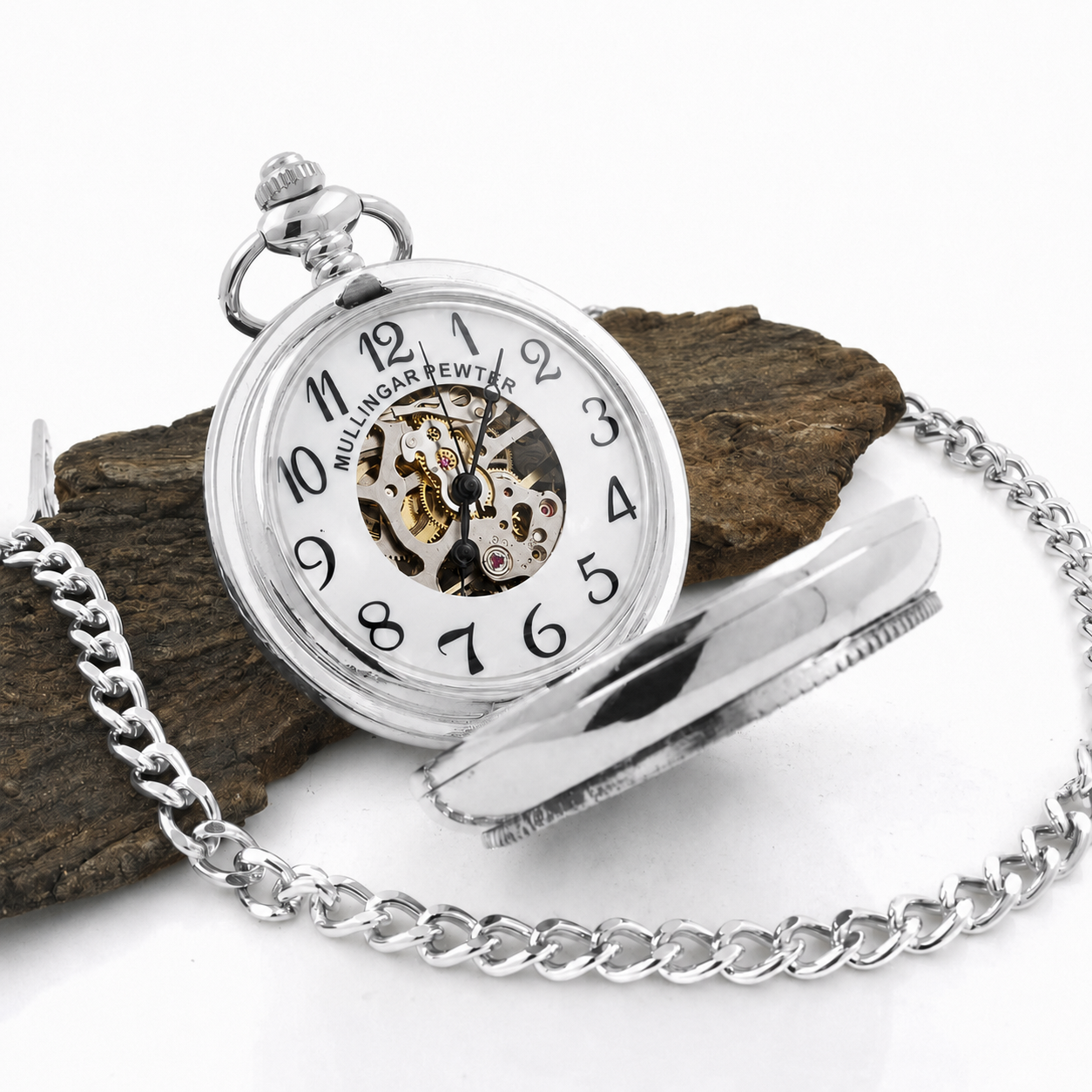 Mechanical Pocket Watch with Trinity Knot
