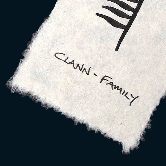 Ogham 'Clann' (Family) Gift by Ogham Wish