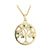 18k Gold Plated Tree Of Life Pendant