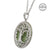 Shanore Tree of Life Necklace encrusted with Peridot and White Swarovski Crystal