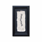 Ogham 'Síocháin' (Peace) Framed Irish Gift