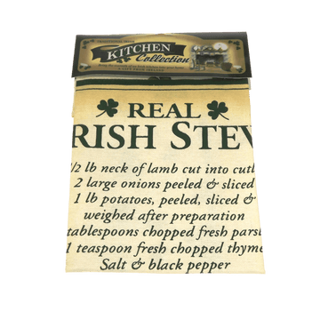 Irish Stew Recipe Kitchen Towel