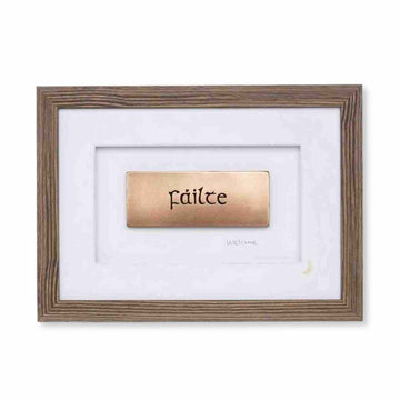 Wild Goose "Fáilte" (Welcome) Framed Wall Plaque
