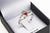 Shanore White Gold Claddagh Birthstone Ring - January