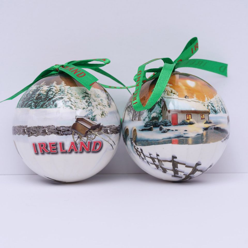 Irish Winter Scene Christmas Decorations