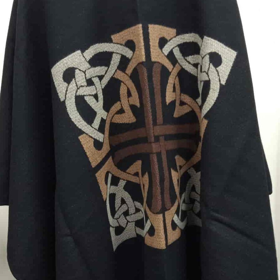Jimmy Hourihan Shawl With Celtic Motif