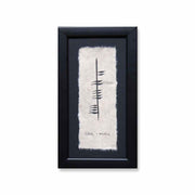 Ogham 'Ceol' (Music) Framed Gift by Ogham Wish