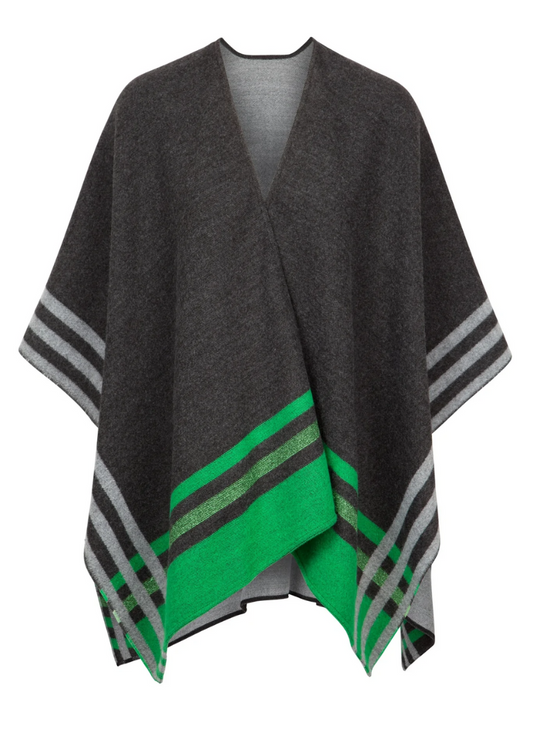Jimmy Hourihan Shawl with Colour Block Design