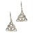 Shanore Celtic Trinity Knot Diamond Set Earrings