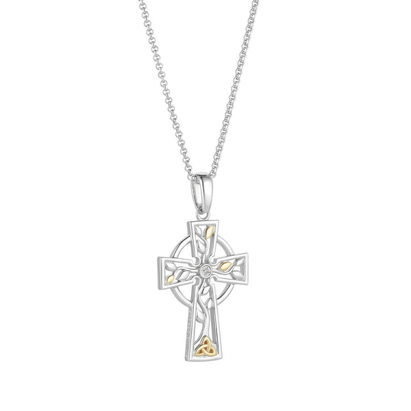 Diamond Tree Of Life Celtic Cross