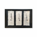 Ogham Personalized Gift Three-Name Family Plaque