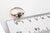 Shanore White Gold Claddagh Birthstone Ring - May