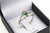 Shanore White Gold Claddagh Birthstone Ring - May
