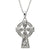Shanore Celtic Cross Necklace with Trinity Knot